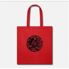 Skate Till Death Red Tote Bag